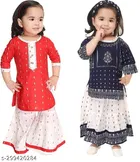 Rayon Kurta Set for Girls 