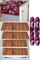 Knit 7 Pcs Fridge Cover Set 