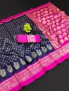Mysore Silk Printed Saree for Women 