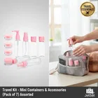 Travel kit, Mini Containers Travelling Accessories 