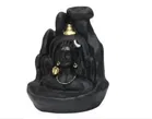 Mahadev Idol Smoke Fountain with 50 Pcs Backflow Incense Cones 
