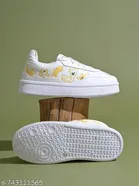 Shoetopia Girls Sneakers White 