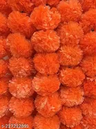 Polyester Artificial Marigold Flowers Garlands 