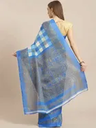 SVB खादी साड़ी फॉर विमेंस 