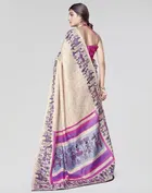Art Silk Printed Saree for Women 