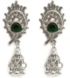 Oxidised Designer Necklace with Earrings Set for Women & Girls 