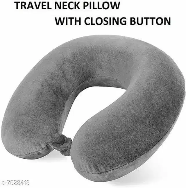 Neck Rest U-shaped Pillow (Grey)