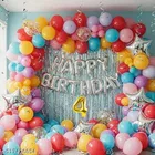 59 Pcs 4th Birthday Decoration kit, Multicolour, Set of 1