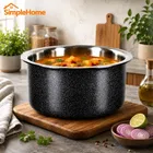 SimpleHome Aluminium Milk Pots & Topes 800 ml 14cm