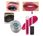 Combo of Mousse Glitter Pigment Eyeshadow with Lip Polish 