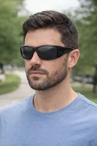 Sunglasses for Men & Women with UV 400 Protection, Black