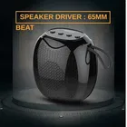 TecSox Beat | Speaker with 8watt & Powerful Bass -Black