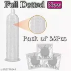 Xebok Fruits Flavoured Full Dotted Condoms 