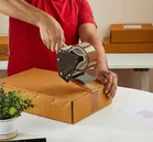 BOPP Self Adhesive Brown Tape,3inch or 72mm x 50 meters 