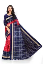 Art Silk Bandhani Saree for Women 