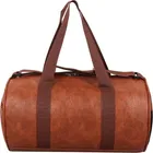 PU Gym Bag [40 L, Tan]