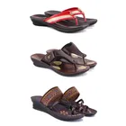 Combo of Slippers & Heels for Women 