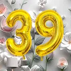 Foil Balloon for Birthday Celebration, No. 39 