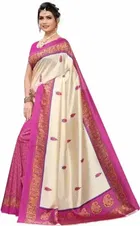 SVB साड़ी मैसुर सिल्क कलमकारी साड़ी 