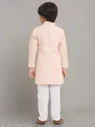 Cotton Blend Kurta with Pyjamas for Boys 