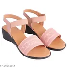 Acknew Women heels Ankle Strap Wedges 