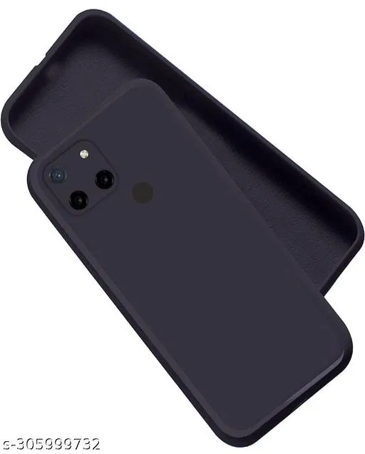 Silicone Mobile Cover for Realme C21Y / Realme C25Y (Multicolor)