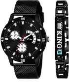 Analog Watch with Bracelet for Men 
