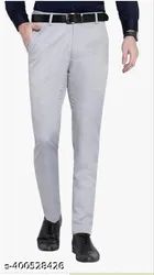 Cotton Blend Trouser Jeans for Men 
