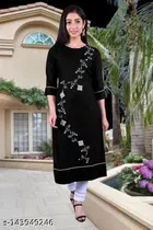 Viscose Rayon Printed Kurti for Women 