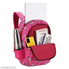Rubber Backpack Bag, Pink
