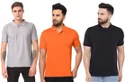 Polo T-shirts for Men, Pack of 3 