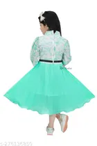 Cotton Blend Frock for Girls 