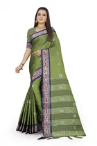 Cotton Embellished Saree for Women 