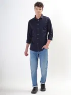 100% Cotton Full Sleeves Solid Shirt for Men 