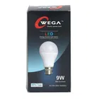 Wega 9 W Standard B22 LED Bulb, Cool White, Pack of 2