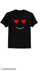 Cotton Round Neck Printed T-Shirt for Men 