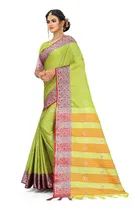 Cotton Embellished Saree for Women 