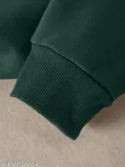 Fleece Sweatshirt for Women, Green 
