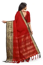 Cotton Embellished Saree for Women 