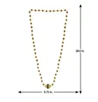 Orginal Rudraksha Cap 36 Beads Bahubali Mala for Unisex 