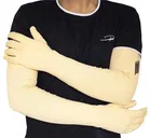 Cotton Solid Full Hand Gloves for Men & Women 