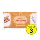 Mangal Bhavan Dry Dhoop Cone - Chandan - 12 Cones (Pack Of 3)