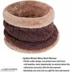 Woolen Winter Beanie Cap with Neck Warmer for Men 
