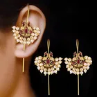 Brass Gold Plated Earcuffs for Women 