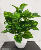 Plastic Artificial Flower With Pot,Multicolour