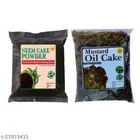 OEHB Neem Cake with Mustard Oil Cake Fertilizer (450 g, Pack of 2)