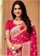 Kanjeevaram Zari Woven Saree for Women 