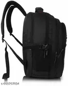 Polyester Backpack for Men & Women, Black
