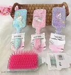 Glitter Hair Brush for Kids/Hairbrush 3D Unicorn Kids Hair Brush Stylish Comb for Babies/Children/Kids
