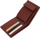 Leather Solid Wallet for Men 